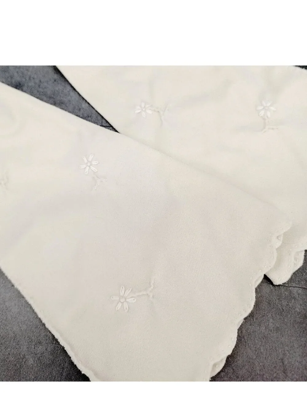 Van Raalte Vandoe Formal Evening Opera Gloves Off White Size 6.5 Length 13